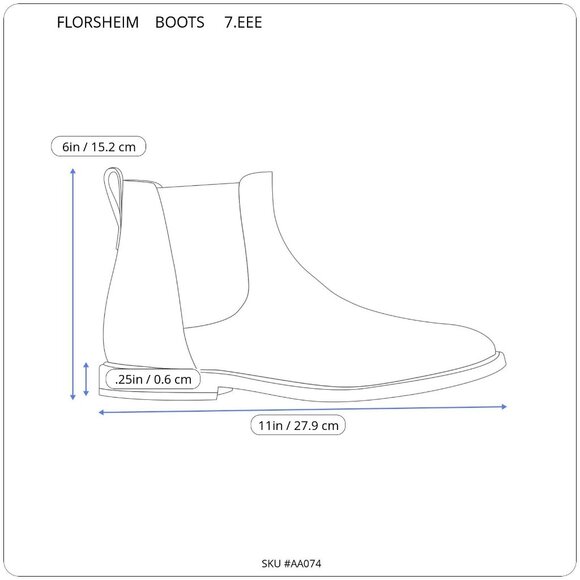 Vintage Florsheim Imperial 92142 Black Leather Dress Drake Boots Size 7.eee USA - Picture 7 of 16